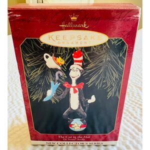 Hallmark Keepsake 1999 Dr Seuss Cat in the Hat Christmas Ornament